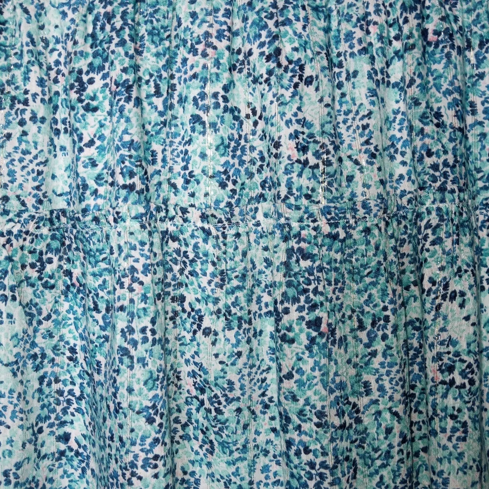 Loft Micro Floral Pull on Skirt - Picture 2 of 6